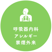 呼吸器内科・アレルギー、禁煙外来